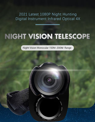 Hunting digital night vision glasses Infrared Optical 4X